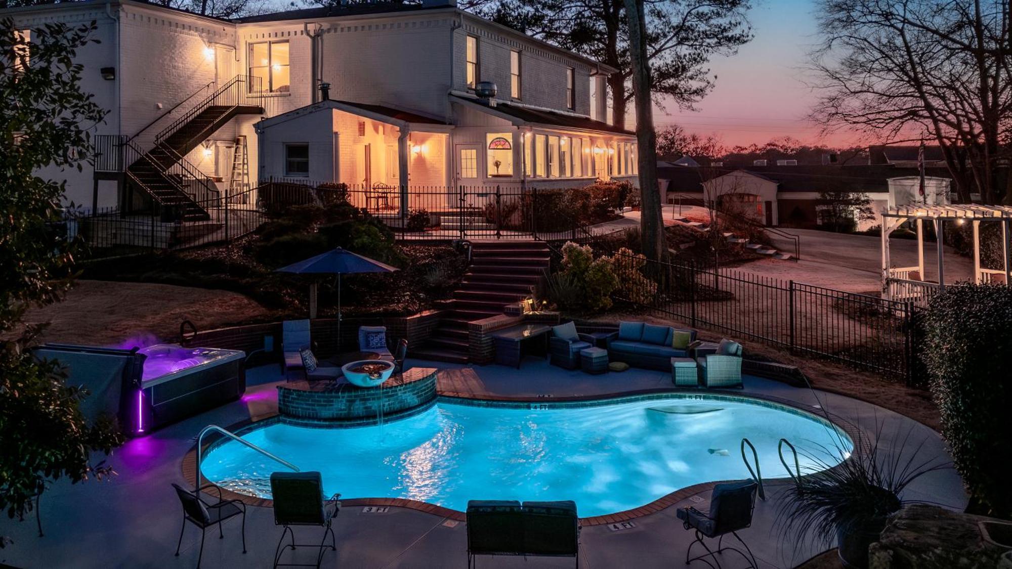 Bed and Breakfast Stone Mountain Manor Екстер'єр фото
